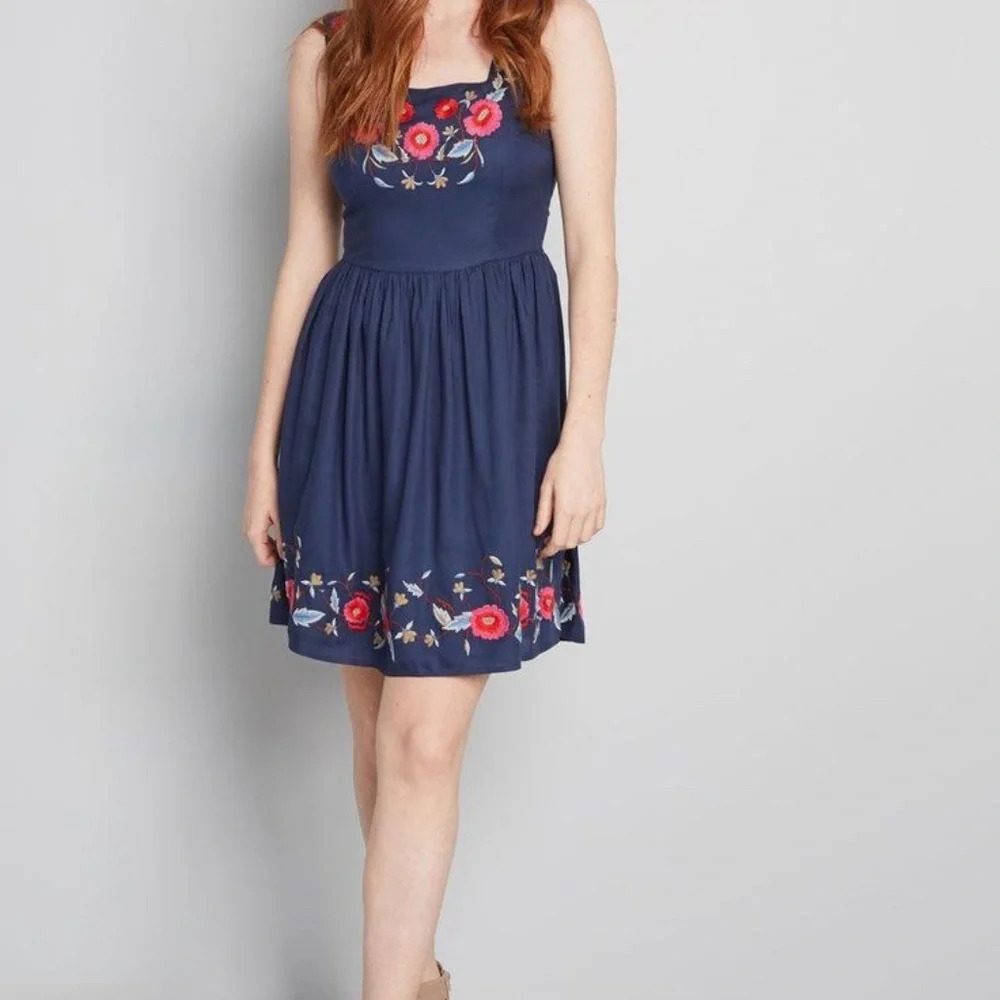 Modcloth "Enlightened Look" in Navy